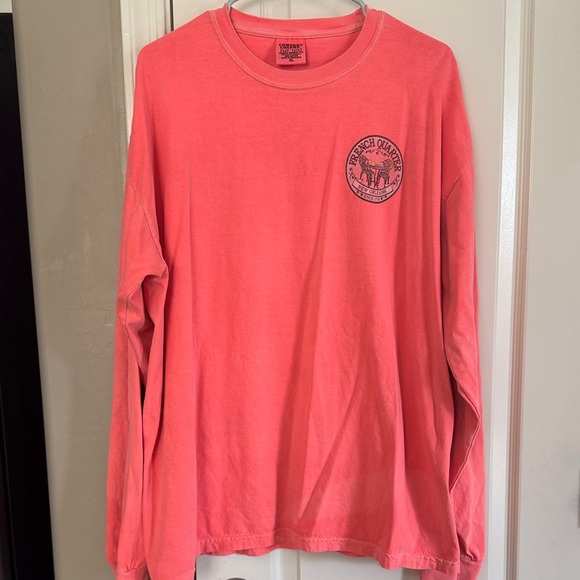 Comfort Colors Other - NOLA French Quarter Graphic Tee in Coral / A5
